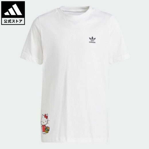 【公式】アディダス adidas 返品可 アディダス オリジナルス × ハローキティ SST 半袖Tシャツ オリジナルス キッズ／子供用 ウェア・服 トップス Tシャツ 白 ホワイト IM2256 半袖