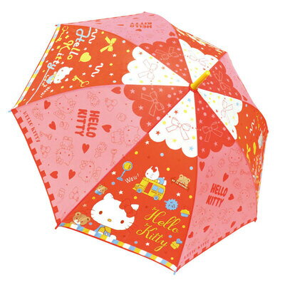 55cm 長傘 ハローキティ ポップスケッチ 【 かさ 雨具 レジャー用品 雨傘 キャンプ用品 レイングッズ アウトドア用品 カサ 】