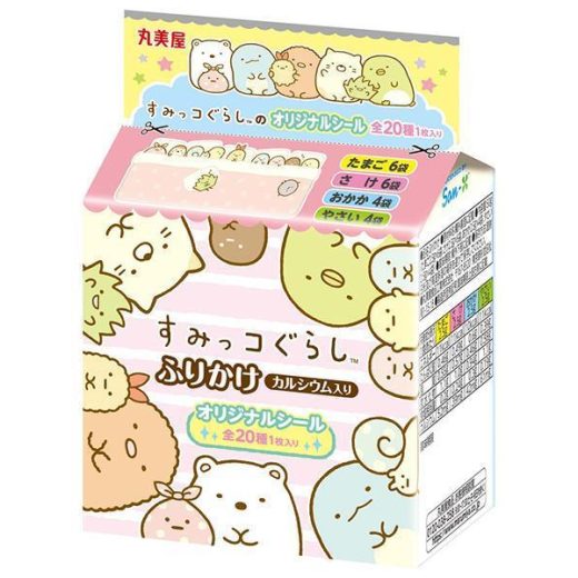 丸美屋 すみっコぐらし ふりかけミニパック 50g×10袋入×(2ケース)｜ 送料無料 一般食品 調味料 ふりかけ