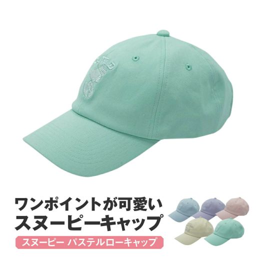 【当日発送】WSP PASTEL LOW CAP DIY スヌーピー ピーナッツ SNOOPY おしゃれ かわいい Workson ワークソン 帽子 キャップ ハット 関西ペイントブラーノ