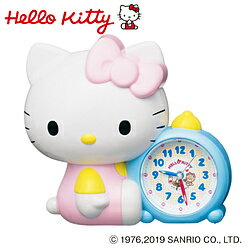 SEIKO おしゃべり目ざまし時計 【ハローキティ（Hello Kitty）】 JF382A ［アナログ］ JF382A [振込不可]