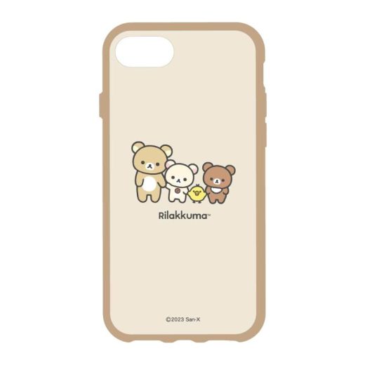 iPhoneSE 第3世代 第2世代 iPhone8 7 iPhone6S 6 リラックマ イーフィット ハイブリッド ケース ソフトケース ハードケース キャラクター かわいい コリラックマ キイロイトリ チャイロイコグマ アイ