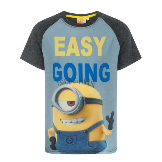 (怪盗グルーの月泥棒) Despicable Me オフィシャル商品 キッズ・子供 ボーイズ Tシャツ Easy Going Minions 半袖 トップス 【海外通販】