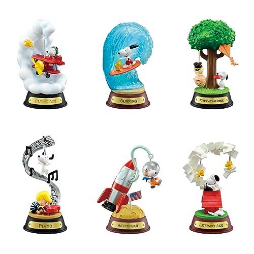 リーメント PEANUTS Snoopy SWING ORNAMENT BOX商品 全6種 6個入り