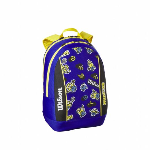 ウイルソン MINIONS V3.0 TOUR JR BACKPACK ミニオンズV3.0ツアーJRバックパック ラケット2本収納 WR80257010 ジュニア テニス バックパック Wilson