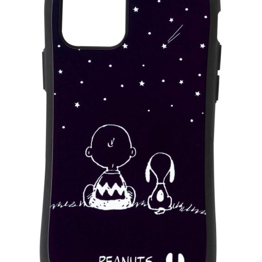 iFace First Class スヌーピー PEANUTS iPhone 12/12 Pro ケース [チャーリー・ブラウン/ネイビー]