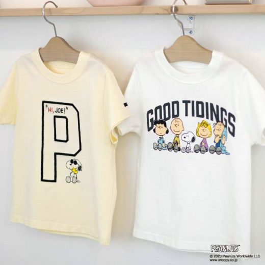 【お買物マラソン限定！40%OFF】n.o.u.s (ノウズ ) PEANUTS　Tシャツ (80～140cm) 女の子 男の子 80cm 90cm 100cm 110cm 120cm 130cm 140cm キムラタン 子供服 本体綿100% ピーナッツ スヌーピー コラボ 夏服 通園 通学 こども服 ベビー キッズ リンク ユニ