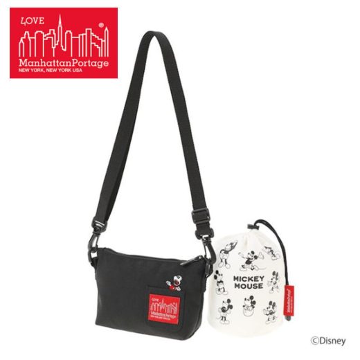 マンハッタンポーテージ Manhattan Portage ミニクラッチ / ミッキーマウス Mini Clutch / Mickey Mouse 7020-MIC-23 ブラック BLK 【GHFF】