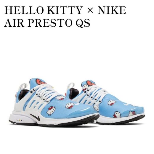 【お取り寄せ商品】HELLO KITTY × NIKE AIR PRESTO QS UNIVERSITY BLUE/BLACK/WHITE ハローキティ × ナイキ エアプレスト QS ユニバーシティブルー/ブラック/ホワイト DV3770-400