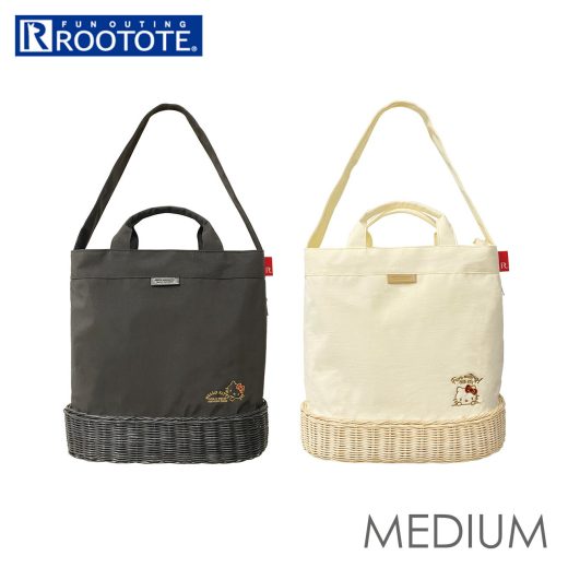 ルートート トートバッグ ROOTOTE 8365 通販 IP.MED2way.スロース.ハローキティA キティ 肩掛け カゴバッグ トートバック かごバッグ ショルダー 夏バッグ レディース キッズ 女の子 おしゃれ かわいい バッグ バック カバン