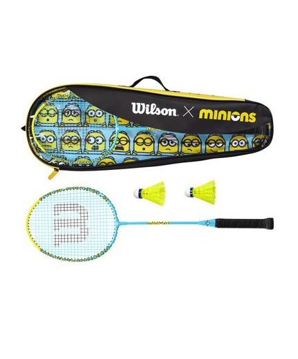 ウィルソン WILSON MINIONS 2.0 BADMINTON SET 2 バドミントンラケット その他バトミントンラケット