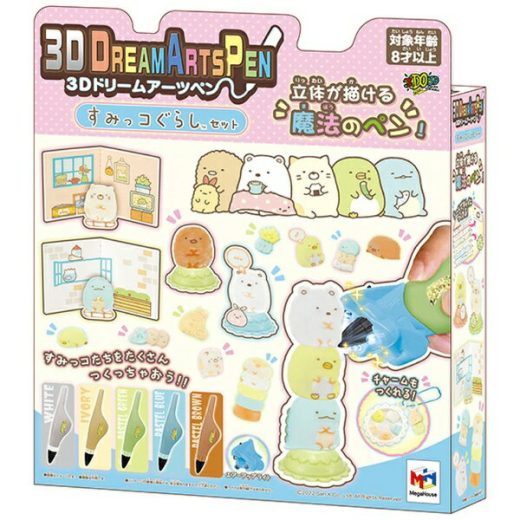 メガハウス｜MegaHouse 3Dドリームアーツペン すみっコぐらしセット