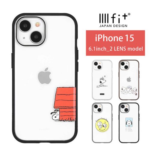 ピーナッツ スヌーピー iPhone15 クリアケース iPhone14 13 6.1inch スマホケース IIIIfit ケース キャラクター iPhone 15 カバー アイフォン アイホン |