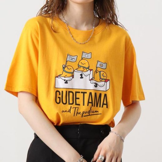 【なくなり次第終了！全品20%OFFクーポン配布中】 ぐでたま Tシャツ 半袖 プリント サンリオ キャラクターズ メンズ レディース