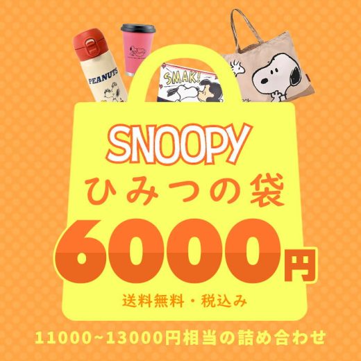 スヌーピー 福袋 キャラクター ふくぶくろ ひみつの袋 ふくろ おしゃれ snoopy キャラ SNOOPY PEANUT レディース プレゼント おすすめ スヌーピーグッズ スヌーピー好き スヌーピーアイテム ハッピーバッグ ピーナッツ トート タンブラー