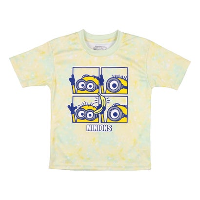 ファインプラス FINE PLUS ジュニア 半袖Tシャツ ミニオンズ KIDS BANANA タイダイTシャツ 22863188 （YELLOW）