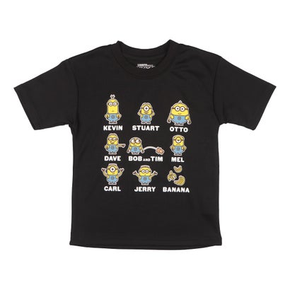 ファインプラス FINE PLUS ジュニア 半袖Tシャツ ミニオンズ KIDS メニー Tシャツ 22863189 （BLACK）