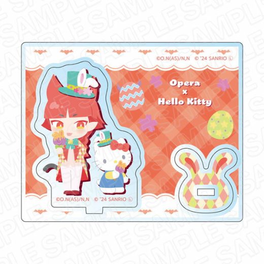 魔入りました！入間くん×サンリオキャラクターズ アクリルスタンド オペラ×ハローキティ Easter[コンテンツシード]《08月予約》