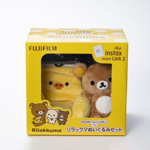 富士フイルム(FUJIFILM) チェキ スマホプリンター instax mini Link2 INS MINI LINK2 RILAKKUMA リラックマ ぬいぐるみセット