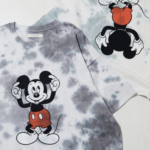 【SALE／35%OFF】FREAK'S STORE 別注/Mickey Mouse/前後 タイダイ 半袖 Tシャツ【限定展開】 24SS フリークスストア トップス カットソー・Tシャツ ブラック ベージュ グリーン パープル