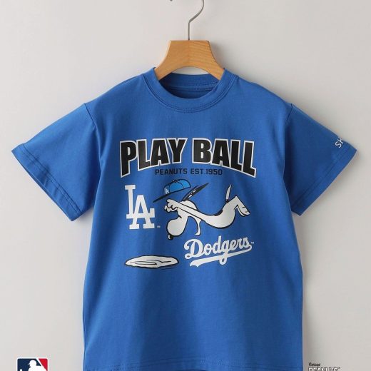 SHIPS KIDS SHIPS KIDS:130~170cm / スヌーピー*MLB TEE シップス トップス カットソー・Tシャツ ブルー ホワイト グリーン ネイビー【送料無料】