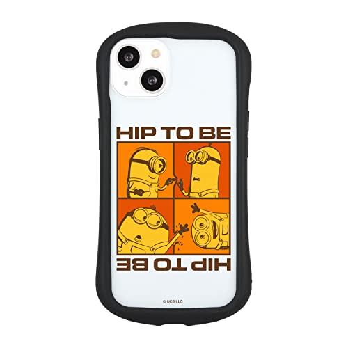 グルマンディーズ 『ミニオンズ フィーバー』シリーズ iPhone13 (6.1インチ) 対応 ハイブリッドクリアケース HIP TO BE MINI-355B