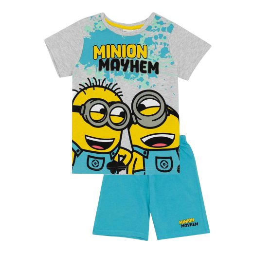 (ミニオンズ) Minions オフィシャル商品 キッズ・子供 ボーイズ パジャマ Mayhem 半袖 半ズボン 上下セット 【海外通販】