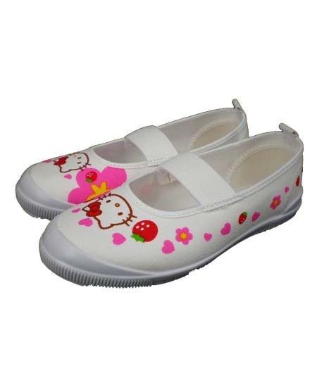 キッズ/ジュニア/子供/女の子☆asahi shoes(アサヒシューズ)☆ハローキティS02 バレーシューズ 幼稚園 保育園 小学校 上履き◇アサヒ/日本製◇