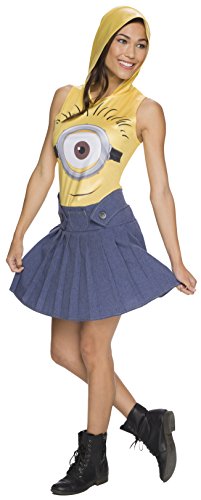 コスプレ衣装 コスチューム ミニオンズ 810782 Rubie's Women's Minion Face Hooded Costume Dress, Yellow, Mediumコスプレ衣装 コスチューム ミニオンズ 810782