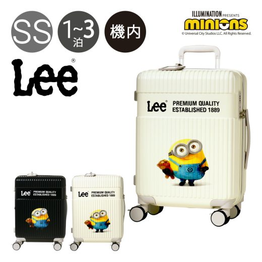 Lee ミニオン スーツケース 37L 43L 53cm 3kg 機内持ち込み 320-30000 MINIONS リー TSAロック搭載 エキスパンダブル キャリーケース ハードキャリー ストッパー付き[即日発送][DL10]