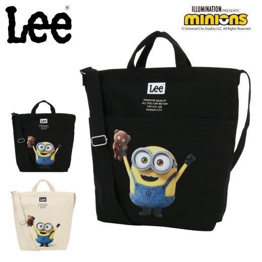 Lee ミニオン ショルダーバック A4 2WAY メンズ レディース 320-30021 MINIONS リー トートバッグ 別注アイテム[即日発送]