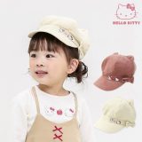 【35%OFF SALE】coeur a coeur (クーラクール×ハローキティ ) 帽子 (48〜52cm) 女の子 48cm 50cm 52cm キムラタン 子供服 綿100%