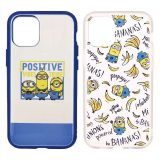 iPhone12mini 対応 iPhone 12 mini 5.4インチ ケース カバー IIIIfit Clear イーフィットクリア 怪盗グルー ミニオンズ MINIONS ハイブリッドケース iPhoneケース