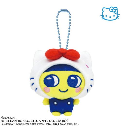 12月再入荷予定　【送料無料】　ぷりぬいマスコット　ハローキティ×まめっち　Tamagotchi Uni たまごっちユニ サンリオキャラクターズ