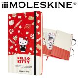 MOLESKINE モレスキン ハローキティ 限定版ノートブック 【ラージサイズ】 横罫 レッド