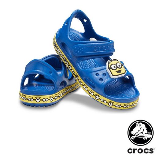 【スーパーセール開催中】9/11 9：59まで クロックス サンダル CROCS クロックス サンダル ファン ラブ クロックバンド 2.0 ミニオンズ クロッグ キッズ crocs fun lab crocband 2.0 Minions sandal kids ベビー & キッズ 子供用 [AA]