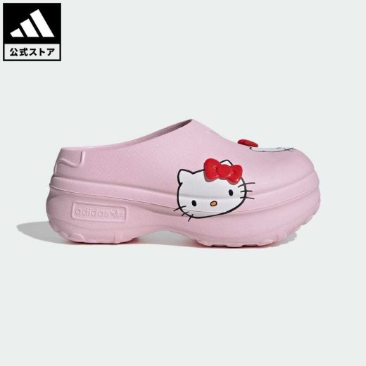 【公式】アディダス adidas 返品可 Adifom スタンスミス ハローキティ ミュール / Adifom Stan Smith Hello Kitty Mules オリジナルス メンズ レディース シューズ・靴 サンダル クロッグ ピンク IG4446 p1001