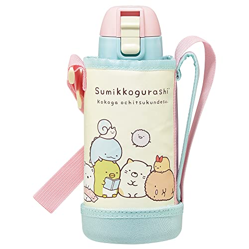 スケーター (skater) 水筒 600ml ステンレス すみっコぐらし 子供用 カバー付き KSTCH6-A 送料無料