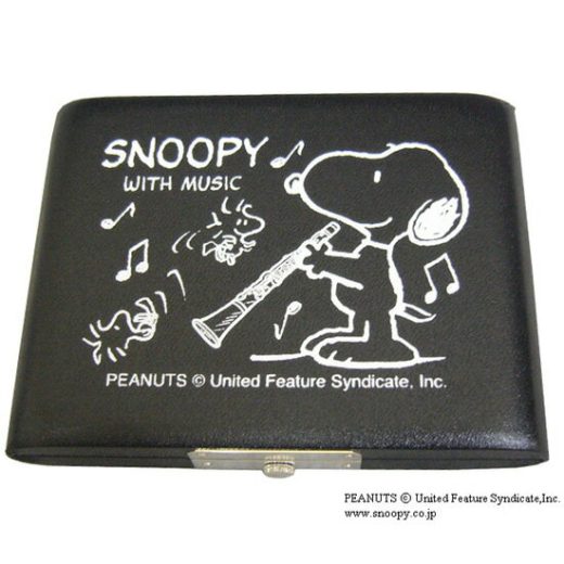 9/1はエントリーで最大P3倍★SNOOPY スヌーピー　リードケース B♭クラリネット 5枚用【メール便送料無料】