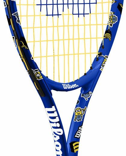 【9/1限定 5000円以上で3%OFFクーポン】 Wilson ウイルソン テニス MINIONS 3．0 JR 25 ジュニア 硬式ラケット ガット張り上げ済 キッズ 部活 クラブ 練習 トレーニング 試合 大会 WR124110H