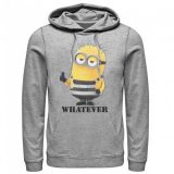 キャラクター フーディー パーカー ヘザー 【 LICENSED CHARACTER DESPICABLE ME MINIONS THUMBS UP WHATEVER PULLOVER HOODIE / ATHLETIC HEATHER 】 メンズファッション トップス スウェット トレーナー