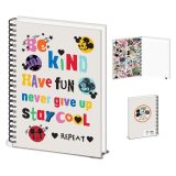 (ディズニー) Disney オフィシャル商品 Teenage Angst ノート ミッキーマウス A4 ワイヤー綴じ メモ 雑記帳 【海外通販】