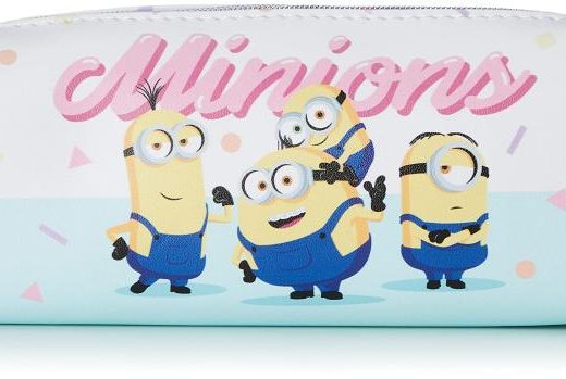 [Marimocraft] ペンケース 筆箱 文具 ペンポーチ 小物入れ 文房具 化粧 メイクポーチ 化粧ポーチ コスメポーチ minions0003