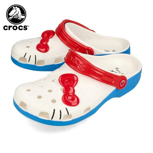 CROCS HELLO KITTY IAM CLASSIC CLOG クロックス ハローキティ アイアム クラシック クロッグ レディース サンダル WHITE ホワイト 209438-100