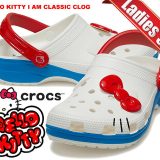 お得な割引クーポン発行中!!【送料無料 クロックス ハロー キティ アイアム クラシック クロッグ】crocs HELLO KITTY I AM CLASSIC CLOG WHITE 209438-100 ホワイト サンダル レディース