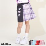 9/13再販 NEW サンリオ アシンメトリー スカート 9573K インナーパンツ付き インナー付き ベビードール BABYDOLL 子供服 ベビー キッズ 女の子 ハローキティ クロミ マイメロディ シナモロール グッズ コラボ