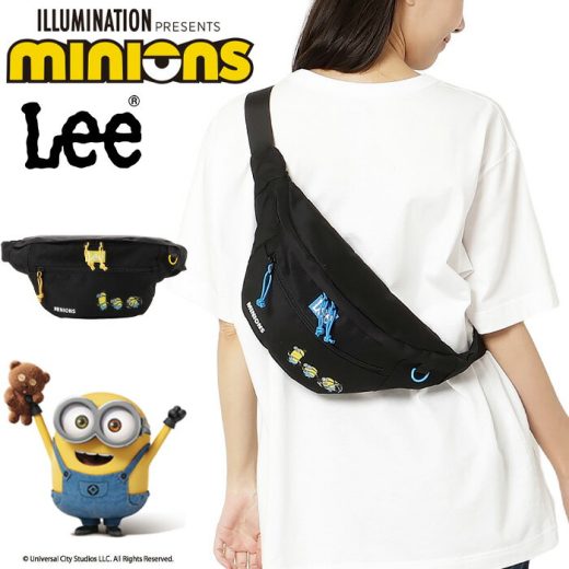 Lee ミニオン リー ボディバッグ ウエストバッグ minions グッズ 320-30031 メンズ レディース 男子 女子 かわいい