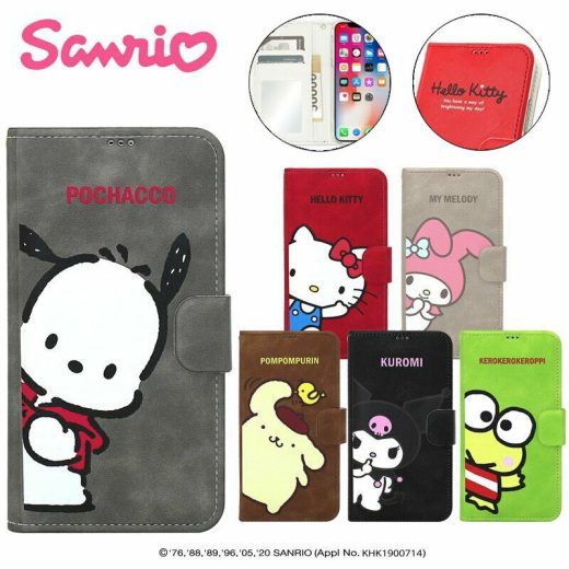 SANRIO iPhoneケース iPhone16 Pro MAX サンリオ スマホケース 手帳型 スエード iPhone15 iPhone14 iPhone13 iiPhoneケース ラスト キャラクター 公式 グッズ 新作 通販 画像 映画 アニメ 漫画 オンラインショップ