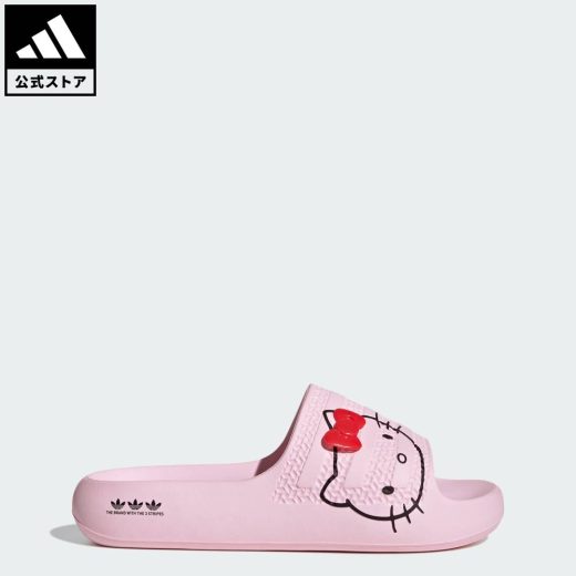 【公式】アディダス adidas 返品可 ライフスタイル アディレッタ Ayoon ハローキティ サンダル / Adilette Ayoon Hello Kitty Slides オリジナルス レディース シューズ・靴 サンダル＆ビーチサンダル ピンク IH2680