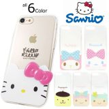 Hello Kitty Friends Deco Jelly サンリオ キャラクター ソフトケース iPhone 16 Plus Pro Max 15 14 SE第3世代 SE3 13 mini 12 SE第2世代 SE2 11 XS XR X 8 7 SE第1世代 SE 6s 6 5s 5 スマホ ケース カバー キティ ちゃん マイ メロ ディ シナモロール ポムポム キキ ララ